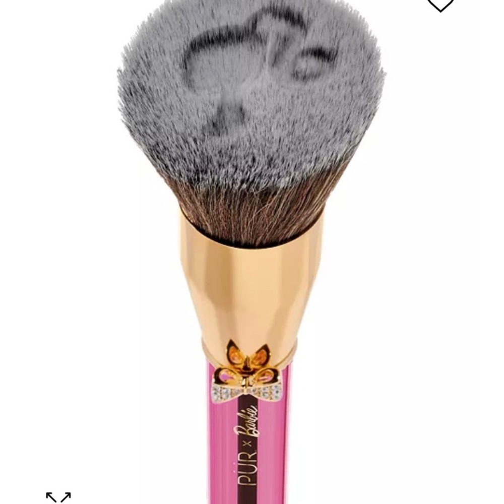PUR x Barbie Keepsake Kabuki Brush - Pink and Gold - Picture 4 of 8